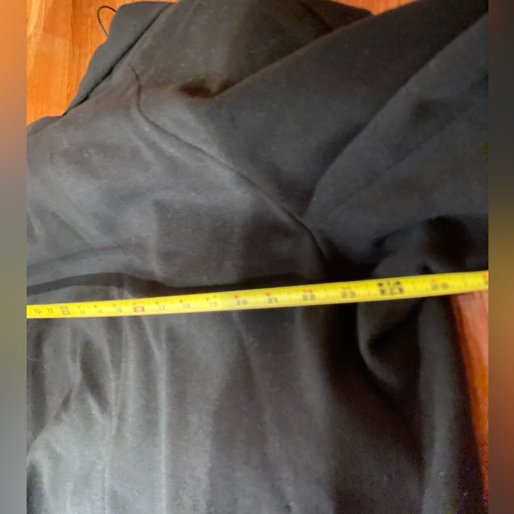 International scene Made in Russia Elegant Black Long Coat - Picture 10 of 11